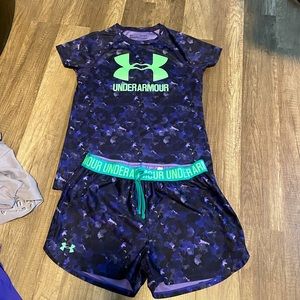 Youth Large Under Armour outfit